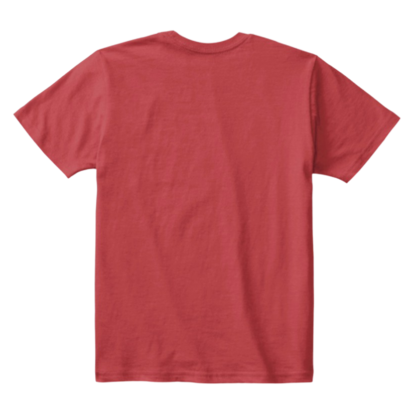 Kids Cotton Tee Classic T-Shirt Classic Red Back