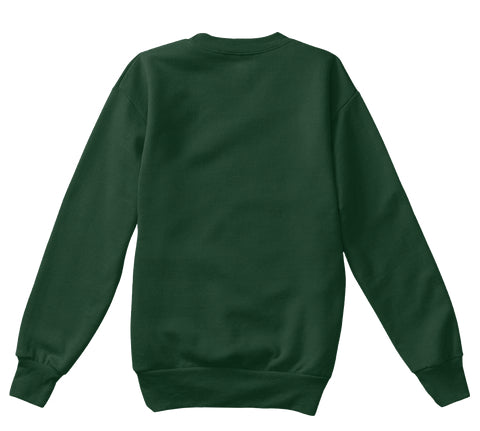 Kids Crewneck Sweatshirt with Antique Angel Feeding a Lamb