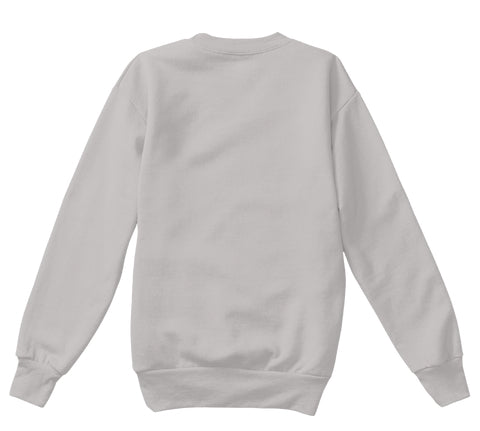 Kids Crewneck Sweatshirt with Antique Angel Feeding a Lamb