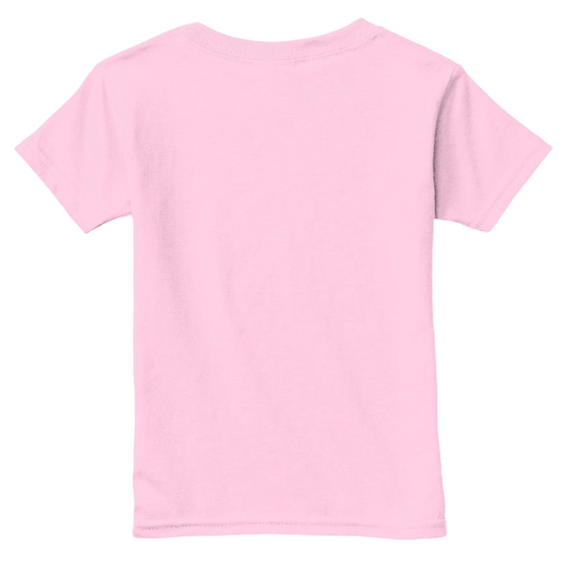 Mythic Art Clothing Toddler Classic Cotton Tee Light Pink Back