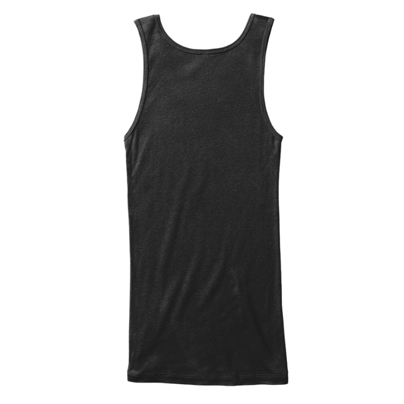 Mythic Art Clothing Womens Cotton Tank Top Black Back