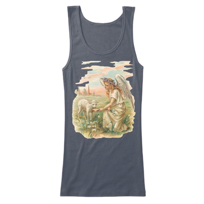 Mythic_Art_Clothing_Womens_Cotton_Tank_Top_Deep_Heather Front
