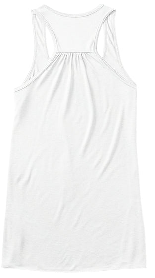 Womens Flowy Tank Top with Antique Angel Feeding a Lamb