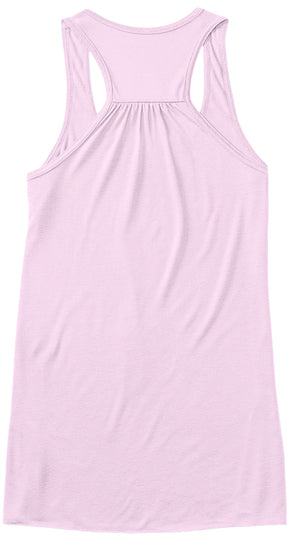 Womens Flowy Tank Top with Antique Angel Feeding a Lamb