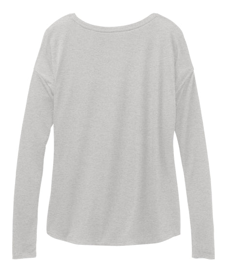 Womens Long Sleeve Tee with Antique Angel Feeding a Lamb