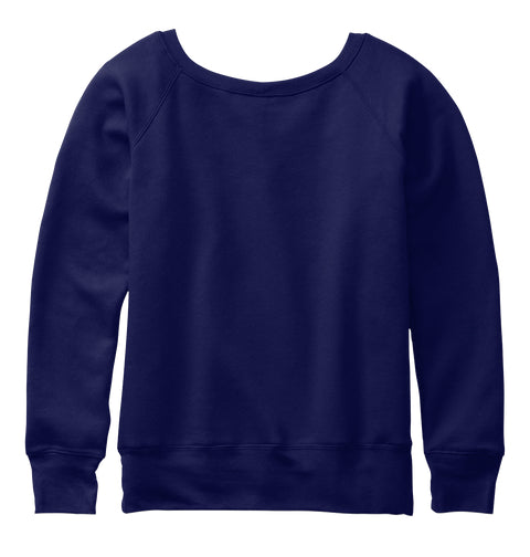 Womens Slouchy Sweatshirt with Heavenly Angel Art Print