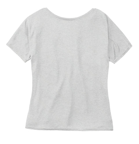 Womens Slouchy Tee with Heavenly Angel Art Print