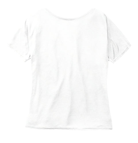 Womens Slouchy Tee with Heavenly Angel Art Print