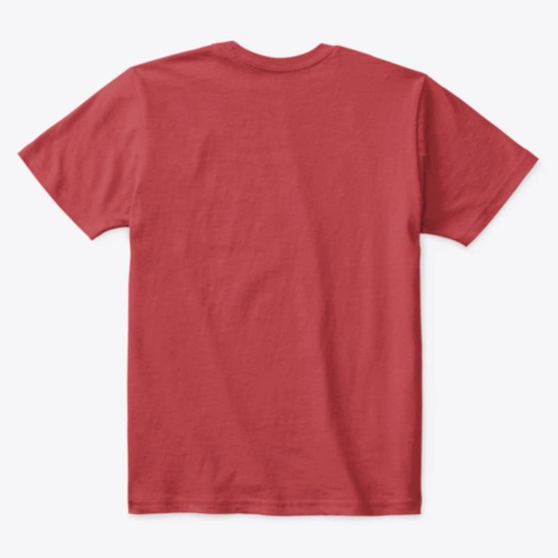 Kids Cotton Tee Classic T-Shirt Classic Red Back