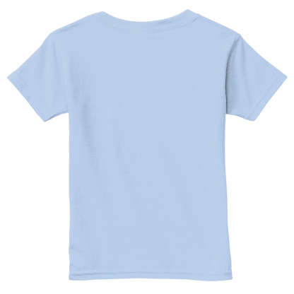 Mythic Art Clothing Toddler Classic Cotton Tee Light Blue Back