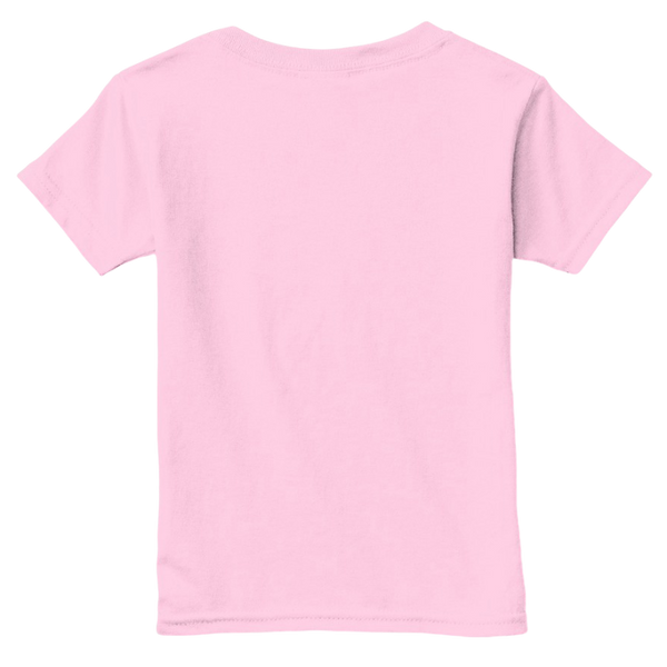Mythic Art Clothing Toddler Classic Cotton Tee Light Pink Back